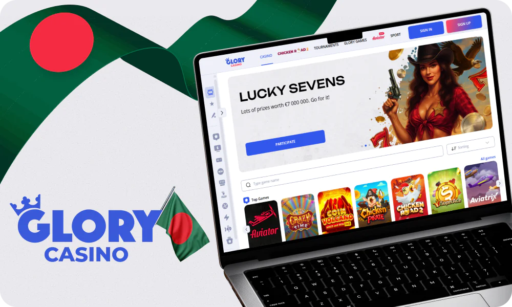 Official Glory Casino website for players from Bangladesh 2025